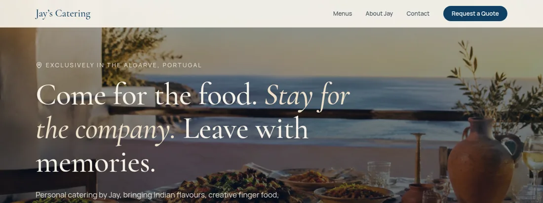 Homepage of flavorjay.org